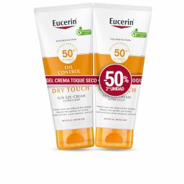 Eucerin Sensitive Protect Toque Seco Gel Crema SPF50+ Protector Solar Corporal 2 x 200 ml Precio: 28.49999999. SKU: S05110937