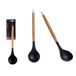Cuchara de Nylon con Mango de Madera de Haya 32,5 cm - Kinvara (48 Unidades)