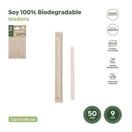Paletina de Madera 140x5x1 mm en Funda de Papel Individual - Caja de 50 Unidades Paletina de Madera 140x5x1 mm en Funda de Papel Individual - Caja de 50 Unidades Precio: 0.58999963. SKU: B1CL2HRR5A