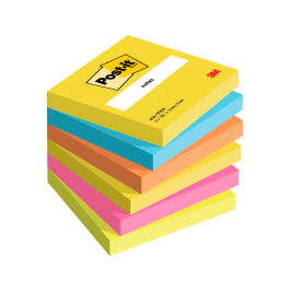 Post-it Bloc de notas adhesivas quita y pon 76x76 mm Pack de 6 blocs surtido Precio: 11.49999972. SKU: B13X2HD65A