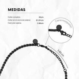 Collar Hombre Radiant RH000271 Negro