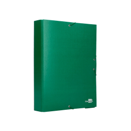 Liderpapel Carpeta Proyectos Folio Lomo 90mm Cartón Forrado Verde 250x350 mm