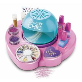 Clementoni Estudio de Uñas Maletín Cool Nail Art con muchos accesorios para niñas a partir de 6 años 38,5x28,5x7,8 cm