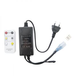 Enchufe Controlador Tira LED 230VAC Blanco Frío y Cálido, con Mando IR de 6 Botones, Tecnología Sin Parpadeo, Multimodo Precio: 2.95000057. SKU: B1GHETSN8V
