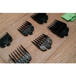 Wahl 20107-0460 Cortapelos Baldfader 14 Piezas, Corte 1.5-13 mm, Cuchillas de Carbono Autoafilables