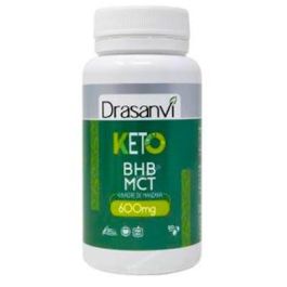 DRASANVI BHB Complex Keto 60 Cápsulas con Hidroxibutirato de Calcio y MCT para Dieta Cetogénica Precio: 20.8899999. SKU: B1FMYVRDHX