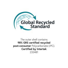 eSTUFF INFINITE USB-C Charger EU PD 67W GaN - White - 98% Recycled Plastic eSTUFF INFINITE USB-C Charger EU PD 67W GaN - White - 98% Recycled Plastic