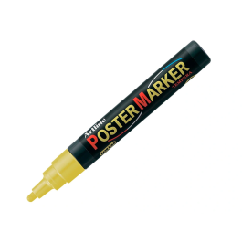 Artline Rotulador EPP-4 Poster Marker Punta Redonda 2 mm Metalizado Oro