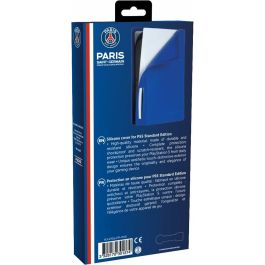 KONIX Placa frontal protectora PSG PS5 de Silicona Antigolpes Antiarañazos Azul