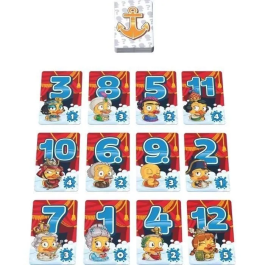 Asmodee ASM5407009610257 Captain Games Juego de Cartas para Mayores de 8 Años, 2-7 Jugadores, 20 Minutos, Idioma Francés