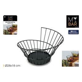 Frutero de metal My Bar 28x18 cm - Inde (12 Unidades) Frutero de metal My Bar 28x18 cm - Inde (12 Unidades)