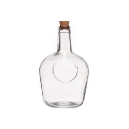 Garrafa Giftdecor 4L con agujero y tapón de corcho, 19x31x19 cm, vidrio transparente (4 Unidades) Garrafa Giftdecor 4L con agujero y tapón de corcho, 19x31x19 cm, vidrio transparente (4 Unidades)