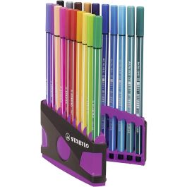 Stabilo Rotulador Pen 68 Colores Surtidos Estuche Parade Antracita-Rosa 20 Ud Precio: 18.49999976. SKU: S8417672