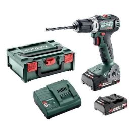 Taladro atornillador inalámbrico sin escobillas 18V 55Nm portabrocas 13mm + 2 baterías 2Ah + cargador + Metabox145 - METABO - BS 18 L BL Taladro atornillador inalámbrico sin escobillas 18V 55Nm portabrocas 13mm + 2 baterías 2Ah + cargador + Metabox145 - METABO - BS 18 L BL