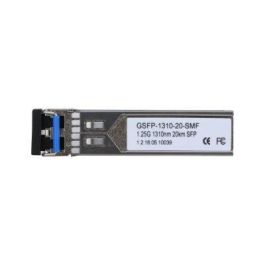 Dahua Módulo óptico SFP Gigabit monomodo, transmisión hasta 20km SMF, envío 1310nm / recepción 1550nm Dahua Módulo óptico SFP Gigabit monomodo, transmisión hasta 20km SMF, envío 1310nm / recepción 1550nm
