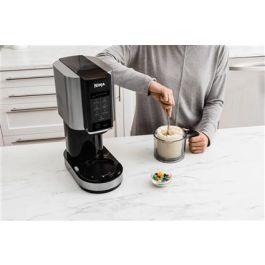 Ninja NC300EU Heladera 6 programas 800W 473 ml para helados gourmet, sorbetes, helados de yogur y batidos con One Touch Intelligence