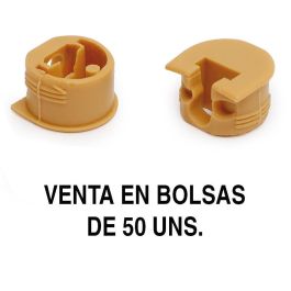 HERRAJES ALK Soporte Cazoleta Luna - 50 Unidades Acabado Pino Precio: 3.50000002. SKU: B1AN4XFQDL