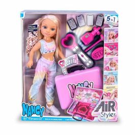 Nancy Muñeca Air Styler 42 cm - Modela su pelo de hasta cinco maneras diferentes y guarda todos los accesorios en su maletín, Edad +3 años Precio: 65.49999951. SKU: B17E6SR4X4