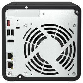 QNAP TS-464-8G Servidor NAS 4 Bahías con Intel Celeron N5095, 8GB RAM, 2x Ranuras M.2 NVMe, 2x Puertos 2.5GbE, Compatible con 4x HDD/SSD SATA