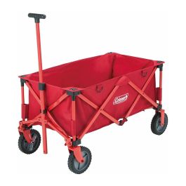 Coleman Bollerwagen de Camping Plegable con Ruedas, Capacidad 85 kg, Color Rojo, Modelo 2000035214 Precio: 126.68999959. SKU: B13Z49G9HE