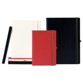 Cuaderno Con Gomilla Leitz Complete Tapa Dura Din A4 80 Hojas Cuadro 5 mm Color Negro