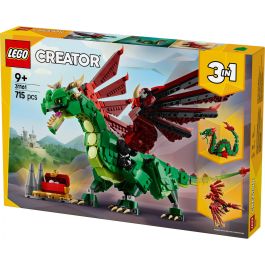 Lego Creator Dragón Medieval Juego de Construcción para Niños de 9+ Años