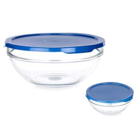 Fiambrera Redonda Chefs Con Tapa Azul 1700Ml Pasabahce 20X9CM (4 Unidades) Precio: 16.59000024. SKU: B154YALF6K