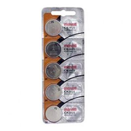 Maxell Pilas Planas De Litio 3 V - Cr2025 -Pack 5- Precio: 2.50000036. SKU: S0208013