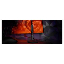 Genesis Gaming RADIUM 750D Micrófono para PC con Conector USB/XLR, Cardioide, 24-bit / 96 kHz, Negro