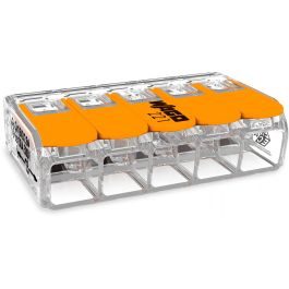 WAGO 221-615 Conector de conexión, 5*6mm, 15 piezas