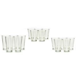 Vivalto Set de 18 Vasos Líneas - 230 ml, 340 ml, 510 ml - 17x40x25 cm (Set de 3) Precio: 29.49999965. SKU: S3601895