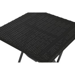 Mesa DKD Home Decor Negro 58 x 71.5 x 58 cm Set de 3