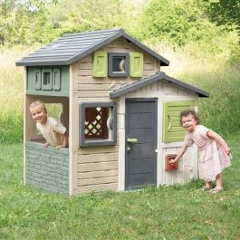Smoby Casa de juegos Evo Friends House S.Life, 162x164 cm, ideal para niños +3 años, fabricada en Plástico resistente Smoby Casa de juegos Evo Friends House S.Life, 162x164 cm, ideal para niños +3 años, fabricada en Plástico resistente