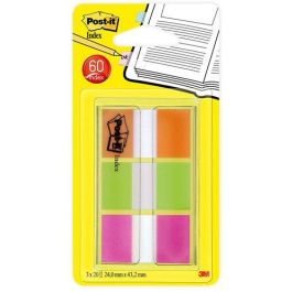 Banderitas Adhesivas Post-It 680 (1 ) Pack De 3 (Verde-Naranja-Rosa) 6 unidades Precio: 25.4999998. SKU: B12VZG8HYN