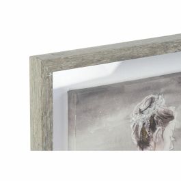 Cuadro Romantico DKD Home Decor Blanco Gris 3.8 x 80 x 40 cm (2 Unidades) Cuadro Romantico DKD Home Decor Blanco Gris 3.8 x 80 x 40 cm (2 Unidades)