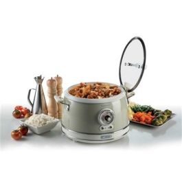 Ariete 2904/03 Olla Arrocera Multifunción Cocción Lenta, Mantener Caliente 24h Vintage Beige