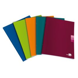 Libreta Liderpapel Scriptus A4 48 Hojas 90 gr-M2 Cuadro 3 mm Con Margen 5 unidades