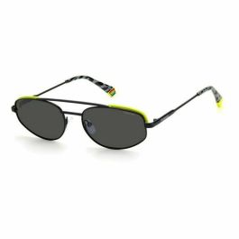 Polaroid 6130/S 08A Gafas de Sol Unisex Redondas - Montura Acero Inoxidable, 55 mm, Patillas 145 mm Polaroid 6130/S 08A Gafas de Sol Unisex Redondas - Montura Acero Inoxidable, 55 mm, Patillas 145 mm