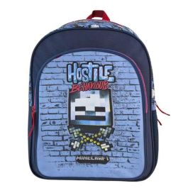 Minecraft Hostile Behaviour Mochila Escolar Primaria Doble Compartimento Adaptable a Carro Gran Capacidad 44x30x20 cm Edad 7+ años Precio: 35.50000003. SKU: B1J8RQFXRL