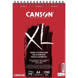 Bloc De Dibujo Canson Xl Oleo Y Acrilico Con Espiral No Entelado A4 290G 30H (Set de 5) Precio: 40.89999992. SKU: B1CWPXHVP4
