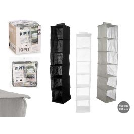 Kipit Organizador Armario con 6 Cavidades, de Tela y Cartón, 28.5x25x26 cm – Colores Surtidos (24 Unidades) Precio: 90.88999942. SKU: B14E35KG83