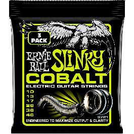 Ernieball Juego Eléctrica S. Cobalt Regular 10-46 Tripack (3)