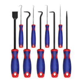 Workpro Juego de 9 Piezas de Puas y Ganchos de Precisión con Mini Ganchos y Pala Plana Precio: 15.68999982. SKU: B12FZQG7LK