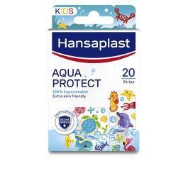 Hansaplast HP AQUAPROTECT KIDS Apósitos Impermeables para Niños 20 unidades - No se Adhiere a la Herida