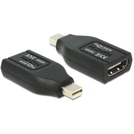 DeLOCK 65552 Adaptador Mini DisplayPort Macho a HDMI Hembra Negro Precio: 31.78999967. SKU: B15E4ACYLP