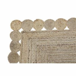 Alfombra DKD Home Decor Marrón Natural 160 x 230 x 1 cm