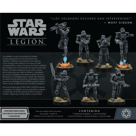 Star Wars Legion: Soldados Oscuros Imperiales