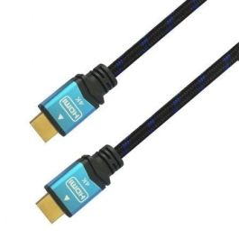 AISENS - CABLE HDMI V2.0 PREMIUM ALTA VELOCIDAD / HEC 4K@60HZ 18GBPS, A/M-A/M, NEGRO/AZUL, 10M AISENS - CABLE HDMI V2.0 PREMIUM ALTA VELOCIDAD / HEC 4K@60HZ 18GBPS, A/M-A/M, NEGRO/AZUL, 10M