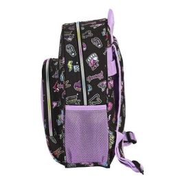 Mochila Escolar Monster High Creep Negro 28 x 34 x 10 cm Mochila Escolar Monster High Creep Negro 28 x 34 x 10 cm