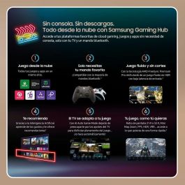 Samsung TQ43Q60D Televisor QLED 43" (109 cm) 4K UHD 3840x2160 Smart TV HDR Quantum Centro de Juegos 3xHDMI Wi-Fi